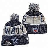 Dallas Cowboys Team Logo Knit Hat YD (2),baseball caps,new era cap wholesale,wholesale hats